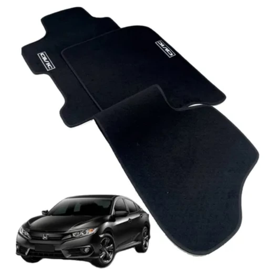 Jogo De Tapete Carpete Honda New Civic 2009 2013 2014 2015 2016