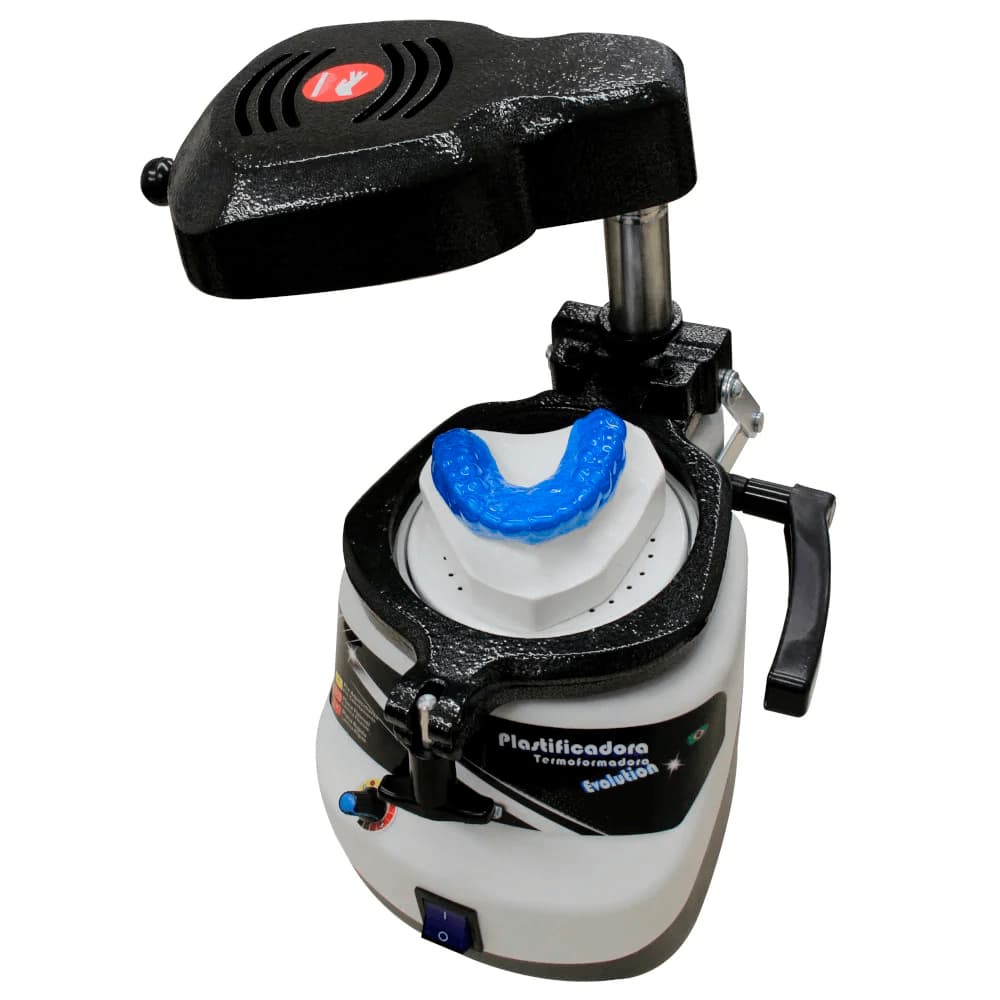 Plastificadora À Vácuo com Motor Evolution Com Potenciômetro Anti Bolhas Odontológica Essence Dental VH