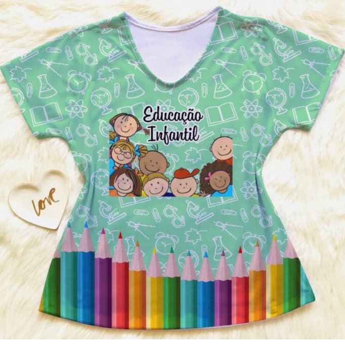 Camisa profissão Educação Infantil