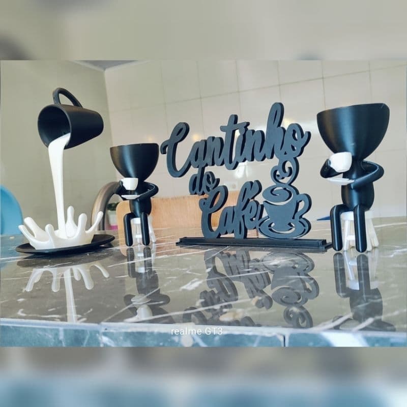 cantinho do café completo preto e branco