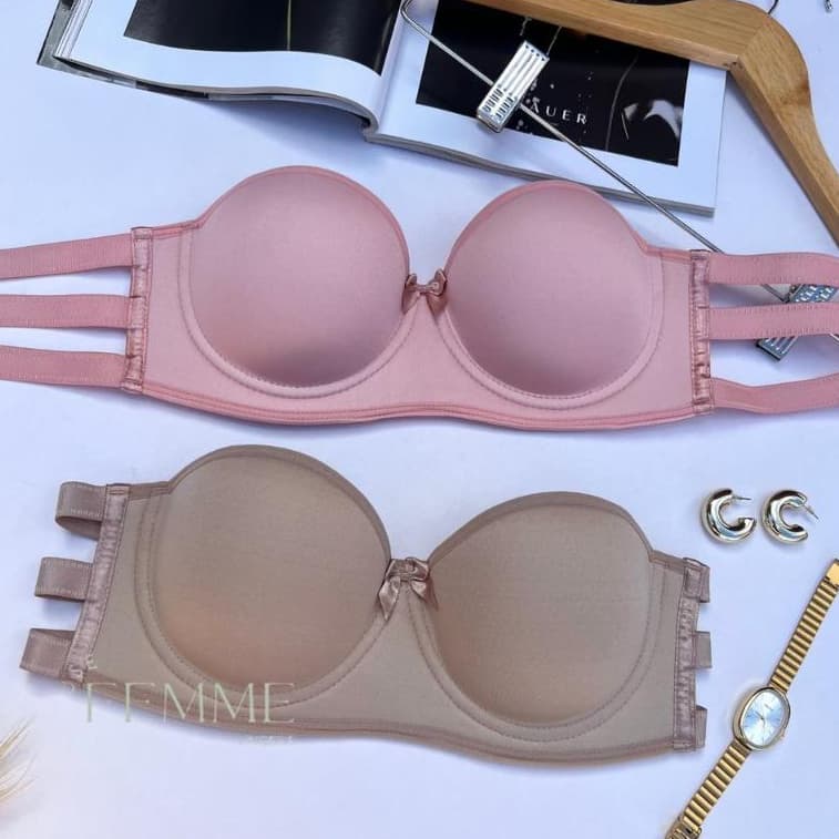 Kit 2 Sutiã Tomara Que Caia Sotian 3 Tiras Reforçado Com Bojo Conforto  Soutien Moda Íntima Feminina