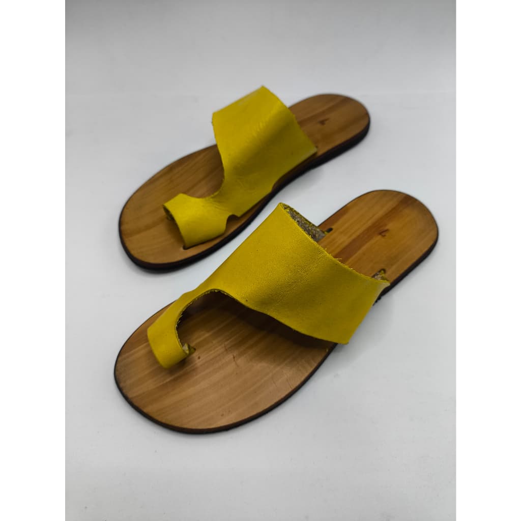 Chinelo de Dedo de Couro Tradicional PROMORCIONAL