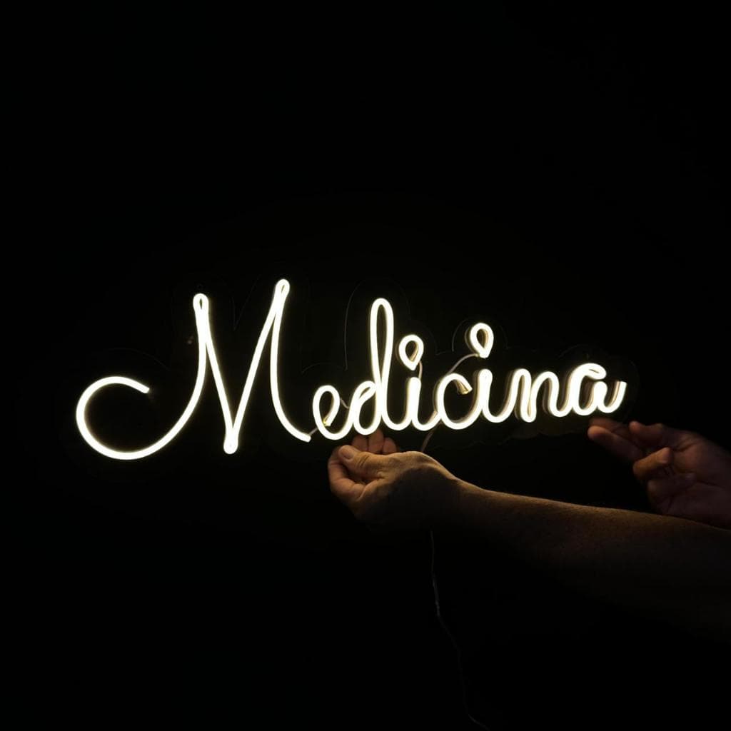 Painel Letreiro Led Neon Luminoso - Medicina Formatura