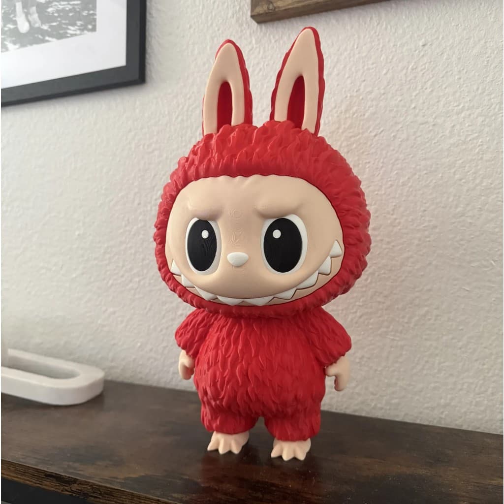 Boneco Labubu Original e Raro Sentado. Surpresa, Coleção decoração, Fãs Apaixonados, Toys, geek