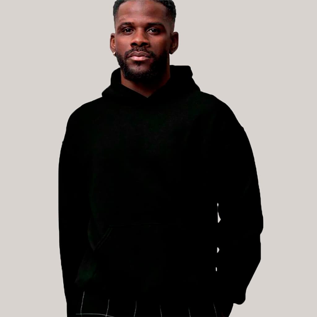 Moletom Blusa Frio Inverno Canguru Com Capuz Oversized Street Flanelado Algodão Macio Não Desbota
