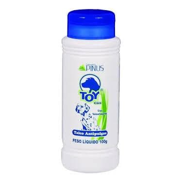 Talco Antipulgas Toy 100g - Pinus.