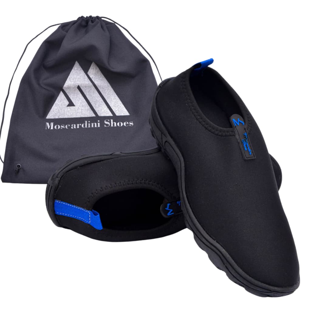 Kit Sapatilha Neoprene + Mochila Sola tratorada Para Pesca Cachoeira Esportes Atividades Livres