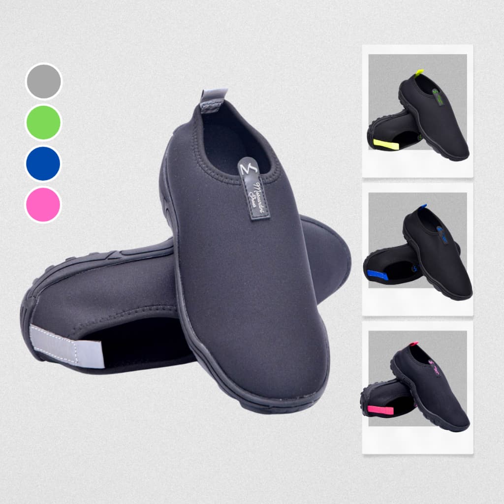 Sapatilha Aquática Antiderrapante, Leve, Elastica, Neoprene, Seca Rápido, Ideal Para Esportes.