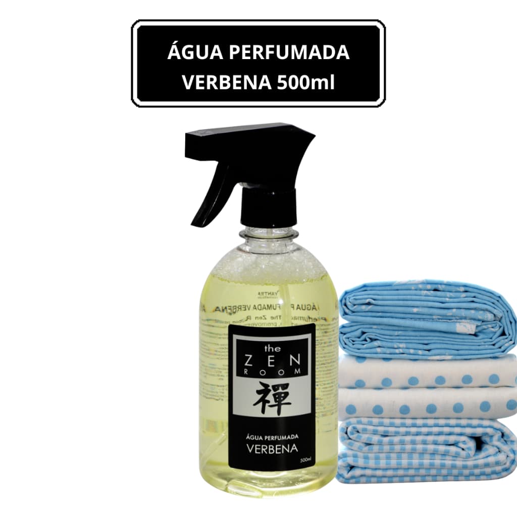 ÁGUA PERFUMADA - VERBENA (500ml) - LINHA ZEN ROOM - YANTRA COSMÉTICOS -