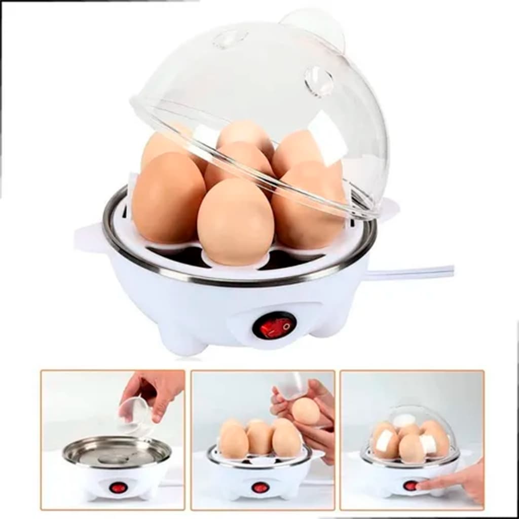 Cozinhar de Ovos a Vapor Elétrica – Cozimento Saudável e Prático