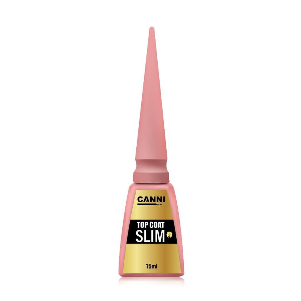 Top coat Slim 15ml canni color para unhas livre de hema