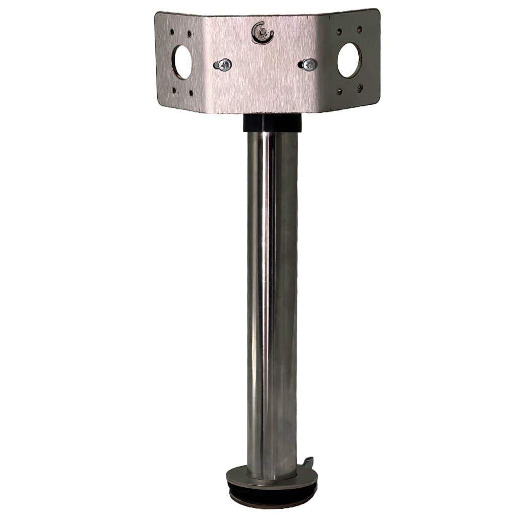 Suporte Externo Leitor Facial Duplo Garen Universal Compatível Control Id Hikvision Alphadig