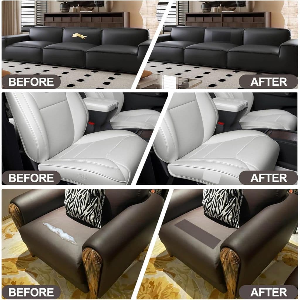 Adesivo Reparo Couro preto 50 x120cm