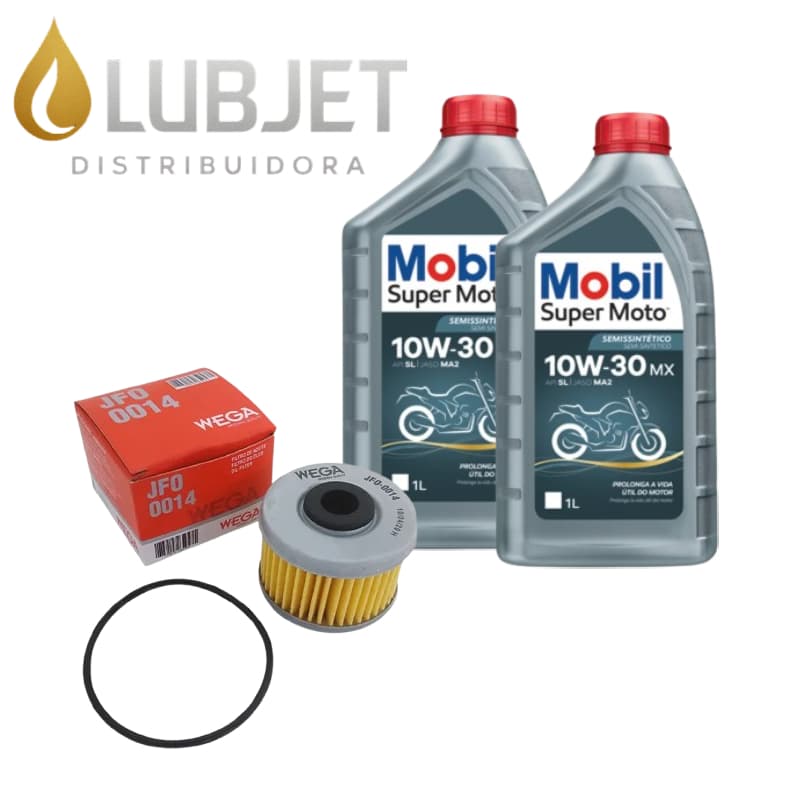 Kit Óleo Mobil 10W30 MX + Filtro MANN ou STARKE – CB 250 Twister / CB 300 / XRE 300