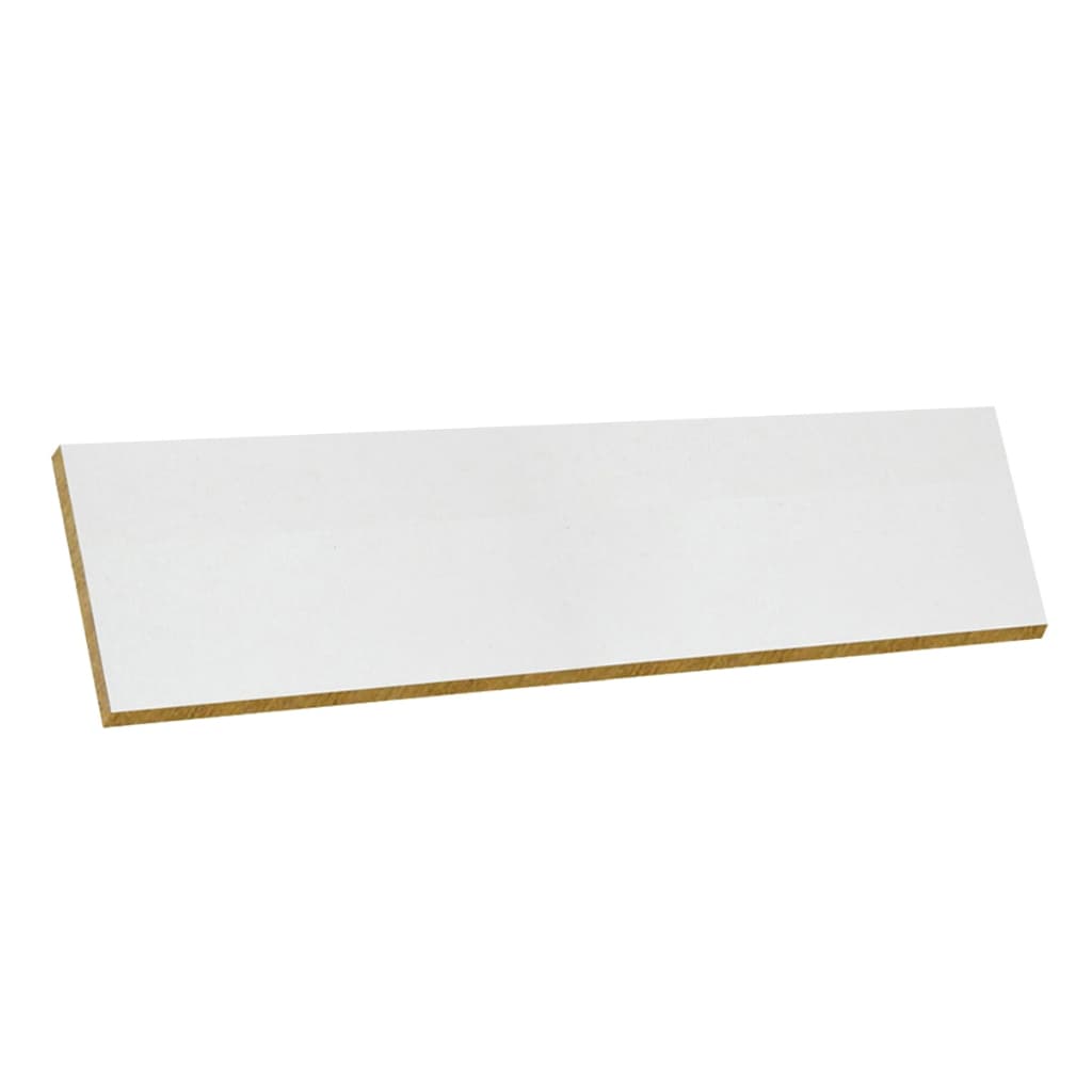Chapa Madeira Mdf Branco 120x30 Recorte Placa 15mm