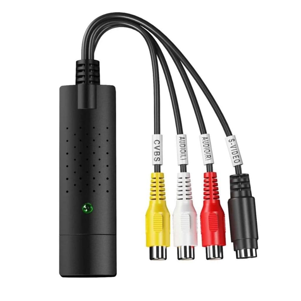Placa de Captura Áudio e Vídeo S-Vídeo RCA X USB 2.0 - Ótimo para Filmagens