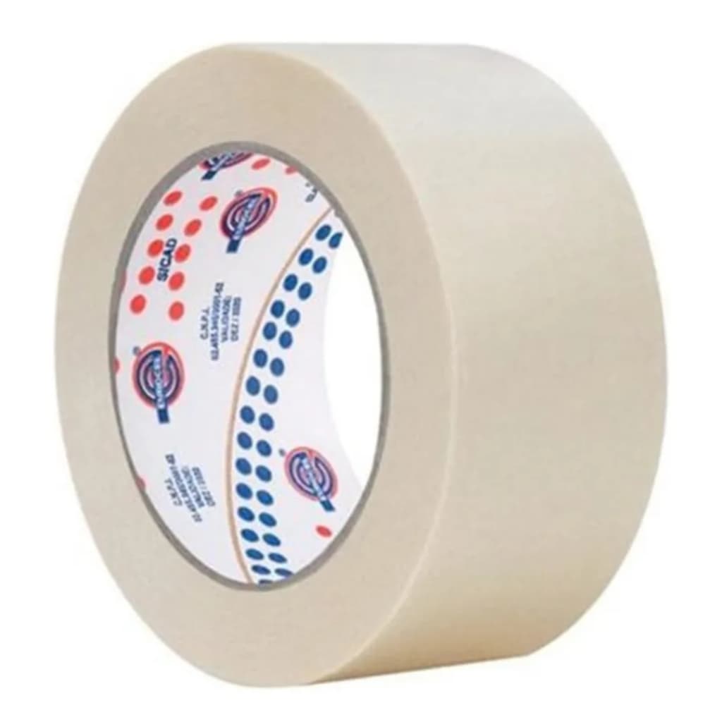 Fita Crepe Larga 48x50m Eurocel Unidade