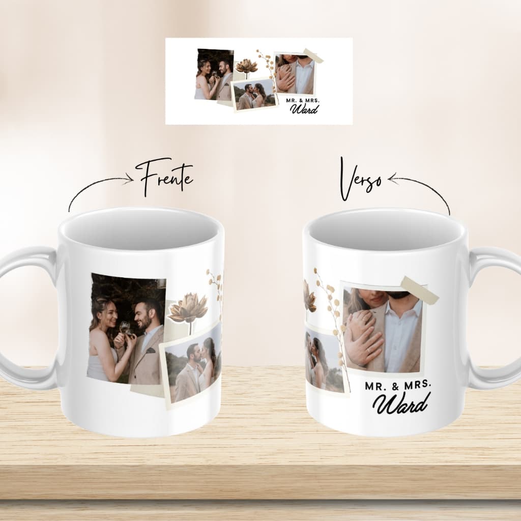 Xícara com Amor  Uma Caneca Que Aquece o Coração Personalizada