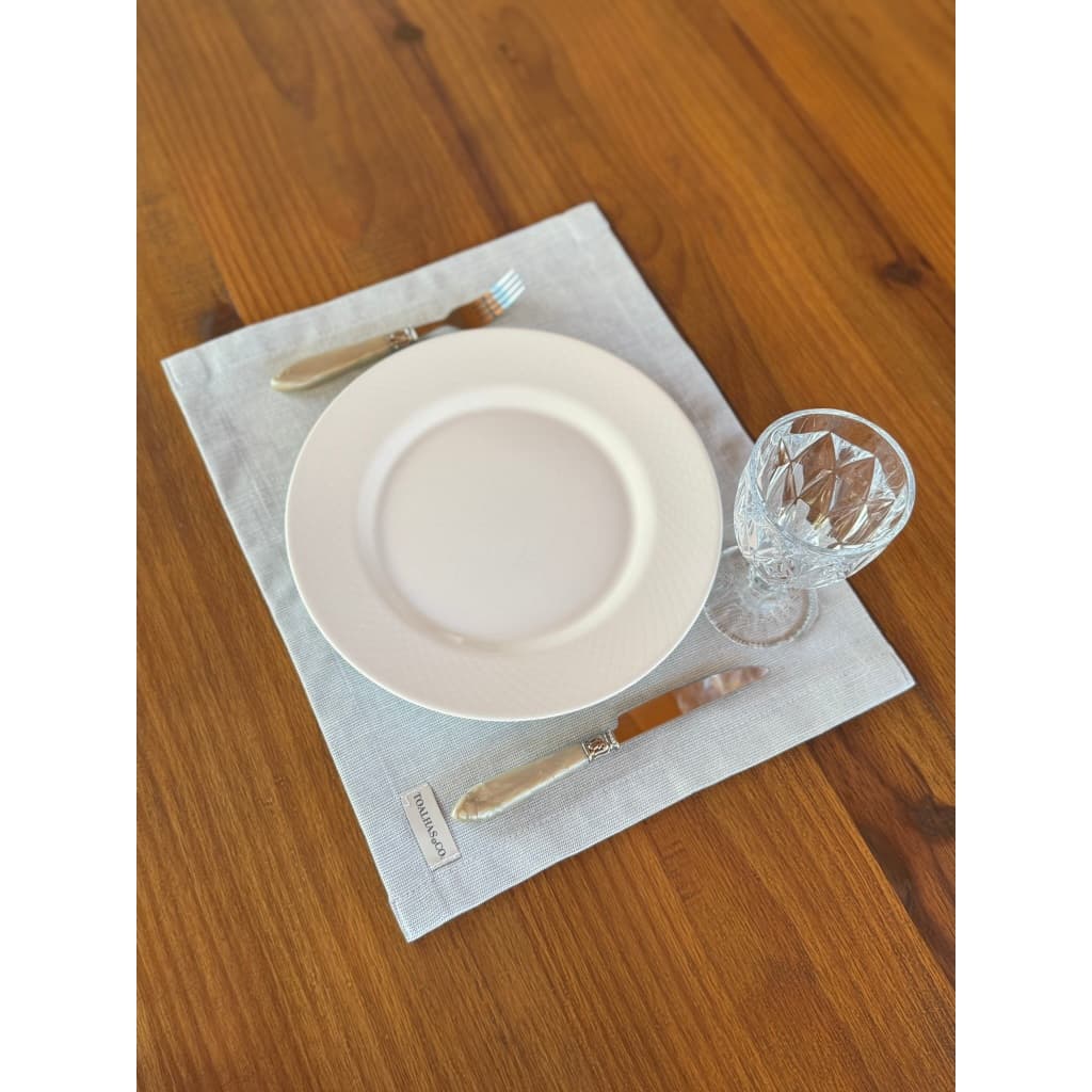 Kit Jogo Americano 8 Peças 45 x 38 cm Algodão Premium