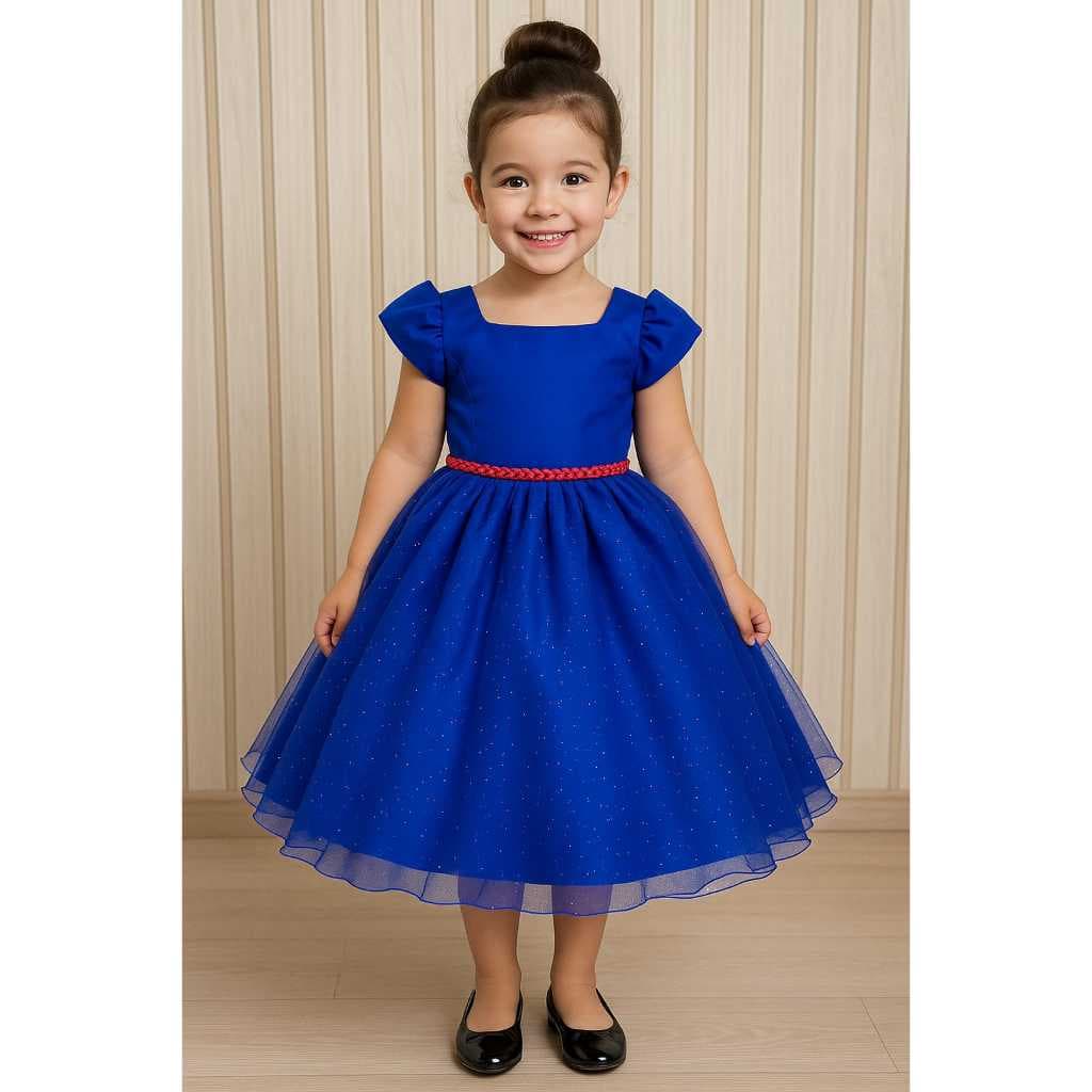 Vestido Infantil Menina Luxo Preto Formatura Aniversário Casamento Festas