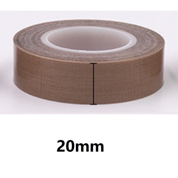 Fita Termica Teflon (PTFE ) Alta Temperatura 20mmX10m