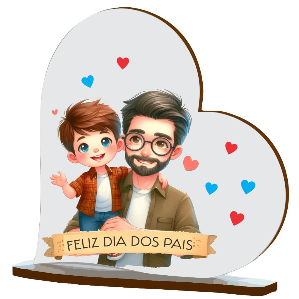12 Lembrancinhas Dia Dos Pais Mdf Impressão Colorida Lua 11