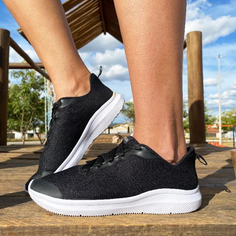 Tênis Feminino Masculino Casual Esportivo Academia Caminhada Leve