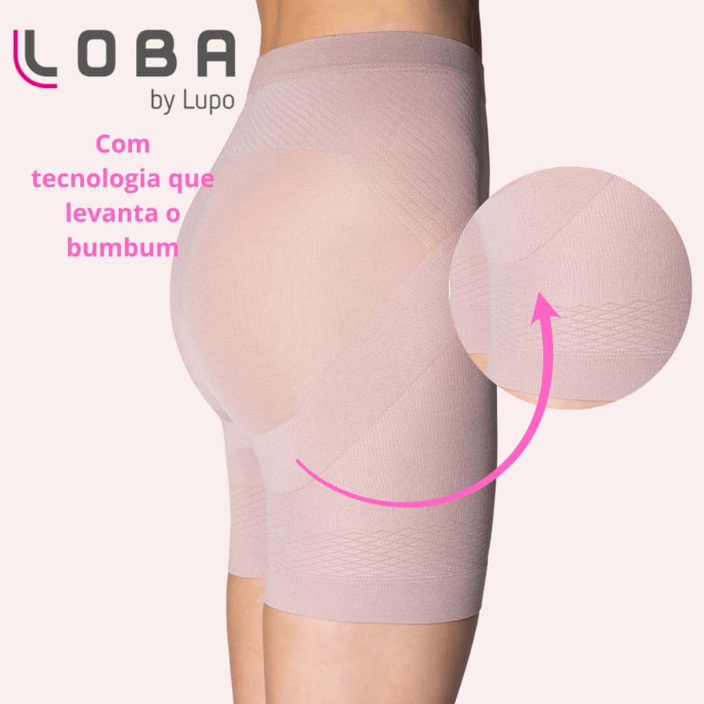 Short Modelador Up-line Loba Lupo Levanta Bumbum 5690