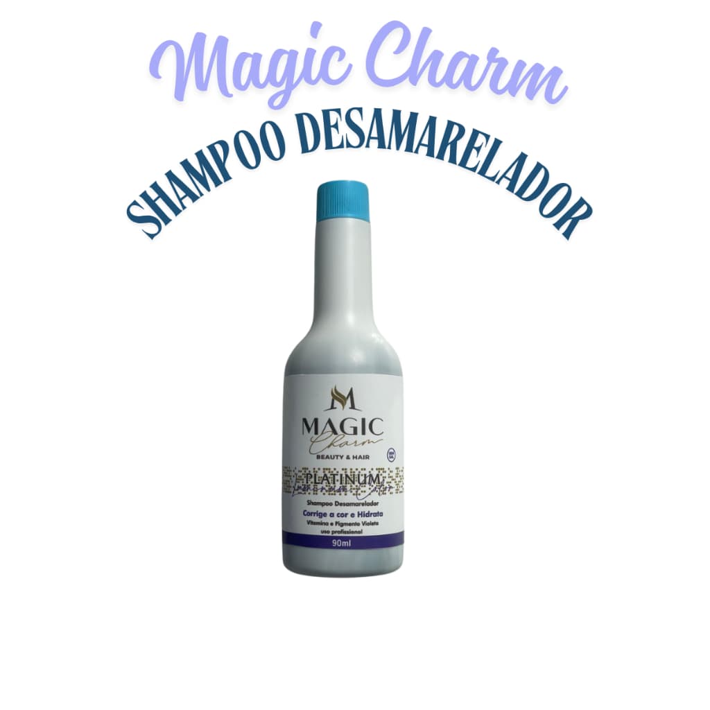 Shampoo Desamarelador Matizador matizante 90ml
