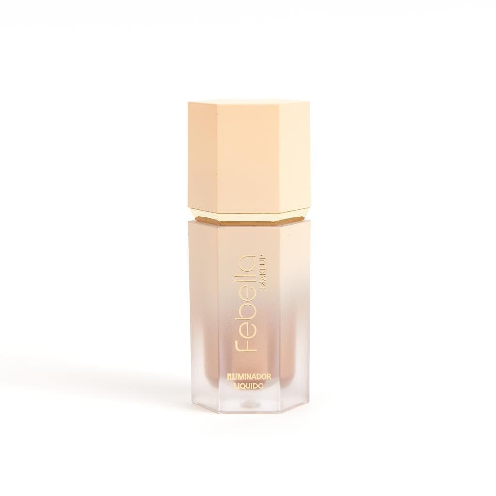 Iluminador Líquido Sombra Glow Alta Fixação Febella