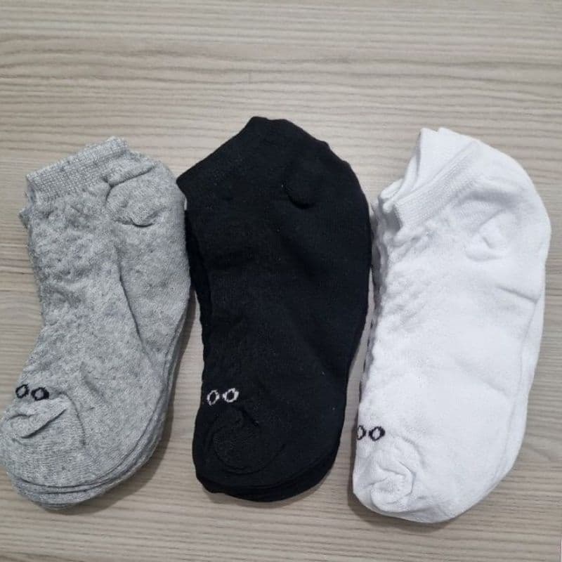 Meias soquete unissex algodão 12 pares veste 36 a 40