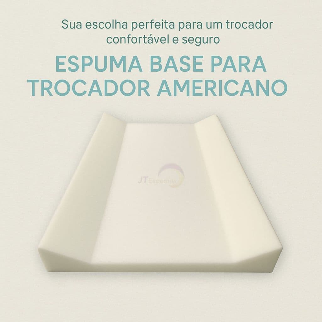 Espuma Base Para Trocador Americano - 70x45x4cm
