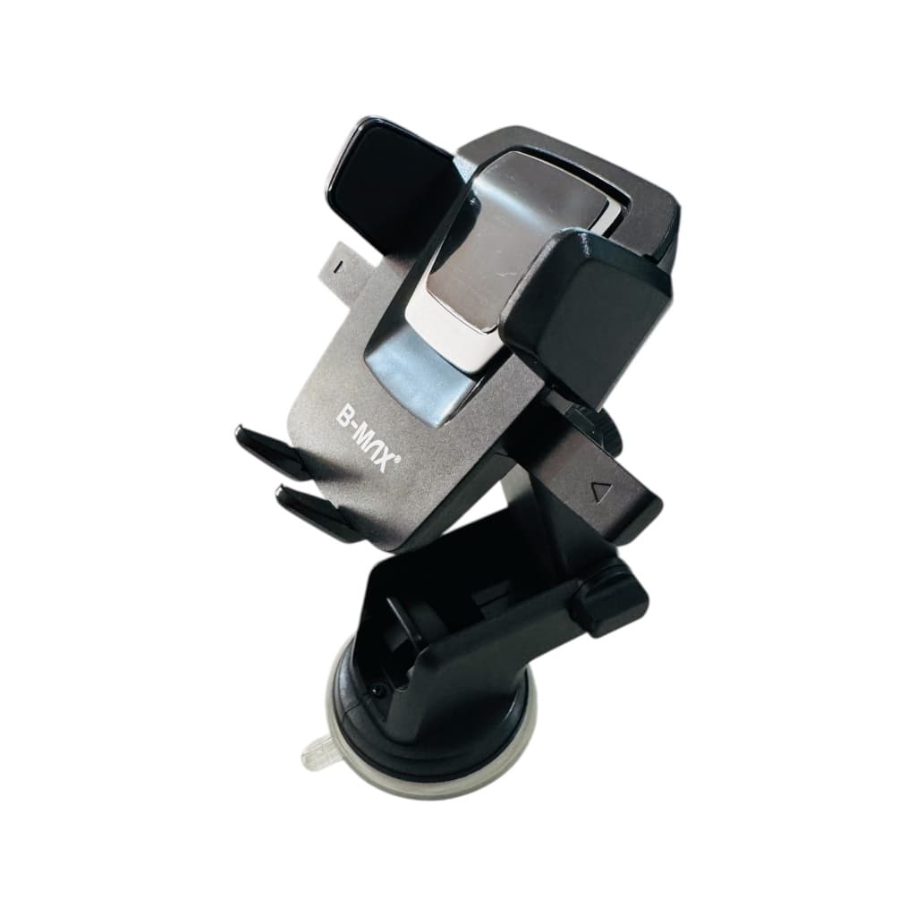 Suporte Celular GPS Para Carro Ajuste Prolongável Rotação 360 Base Ventosa Resistente Firme (SUPORTE+BMG-43)