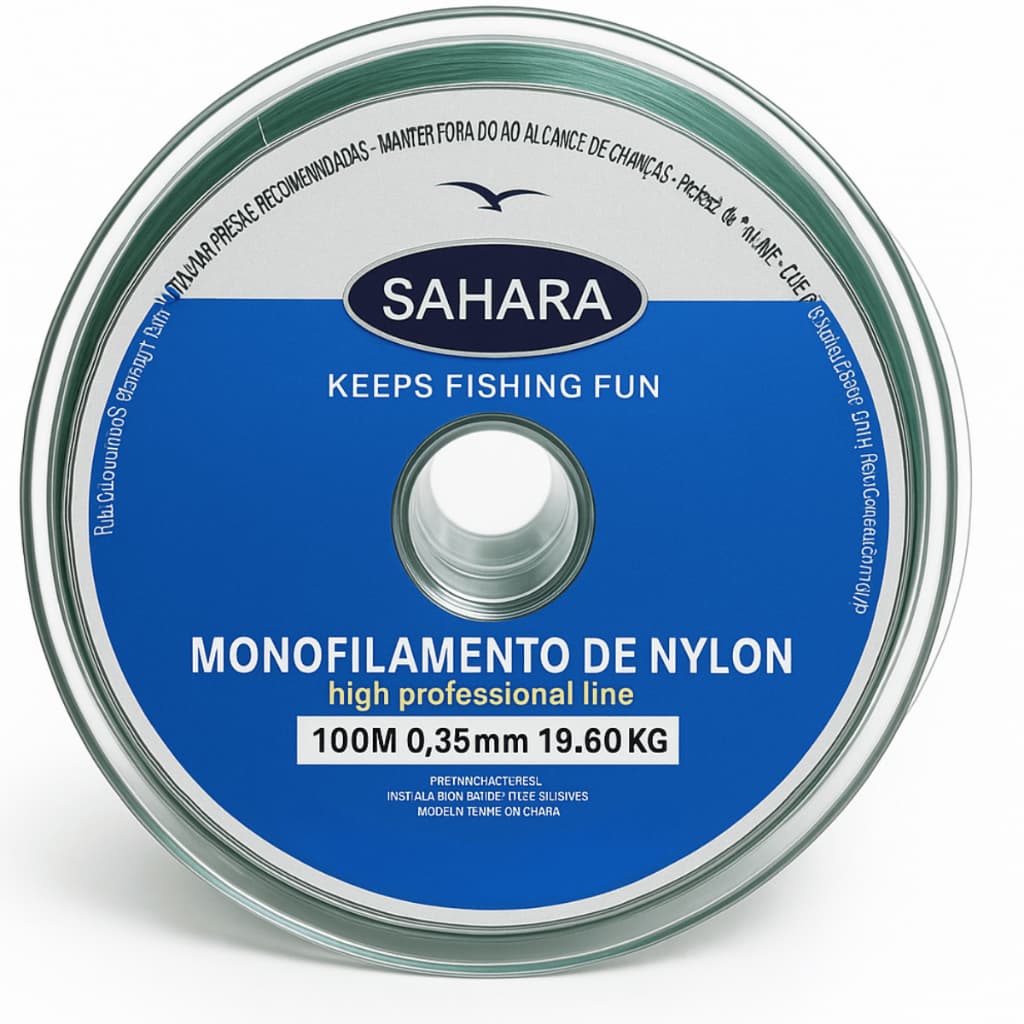Linha De Pesca Monofilamento De Nylon Profissional 100m