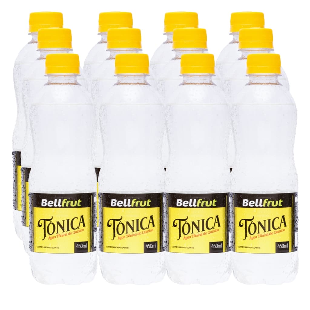 Água Tônica Bellfrut 450ml Kit Aguas Tonicas