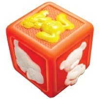 Brinquedo Dados C/Figuras Mordedor Lider Pet