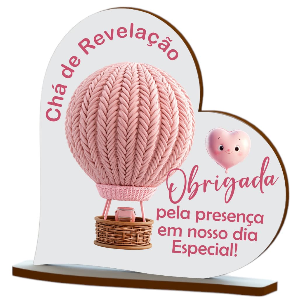 Kit 12 Pç Centro De Mesa Chá De Bebê ché Revelação chá de Fraldas impressão colorida em madeira mod 04