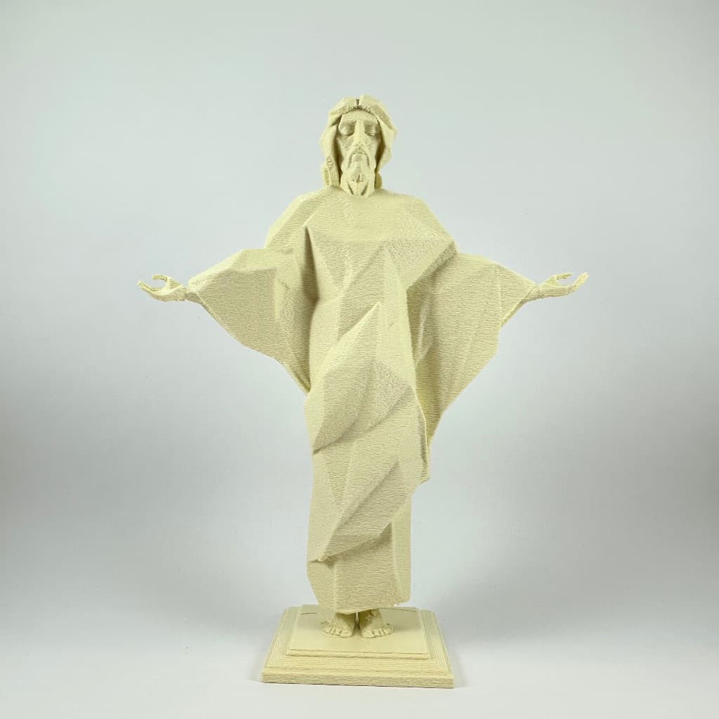 Escultura Jesus para decoração 20 cm - Zately