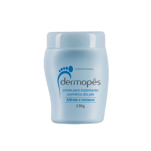 Creme Dermopés 230g Abelha Rainha Hidrata e Restaura Pés Ressecados e Rachados