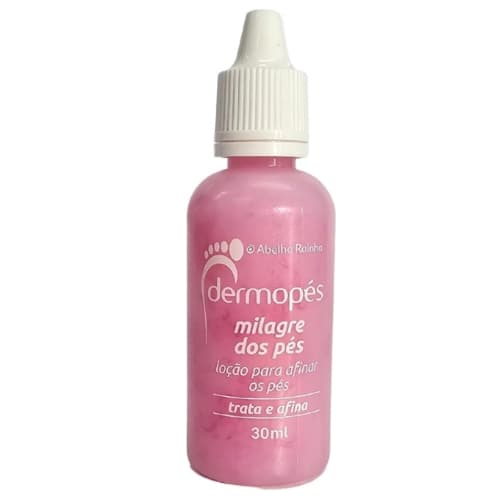 Dermopés 30ml - Trata e Afinar Pés Rachados e Grossos