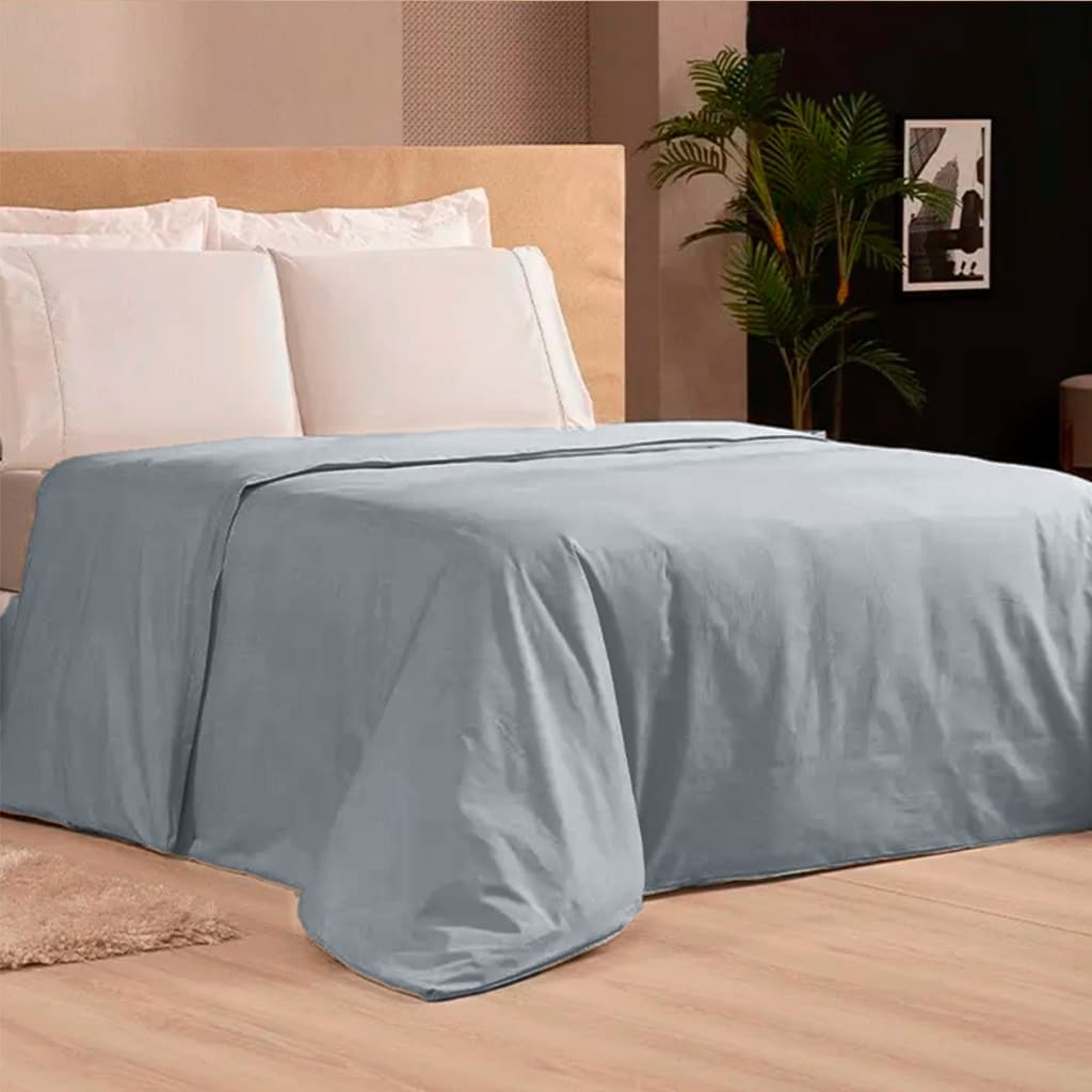 Capa De Edredom King Duvet 400 Fios 100% Algodão Egípcio