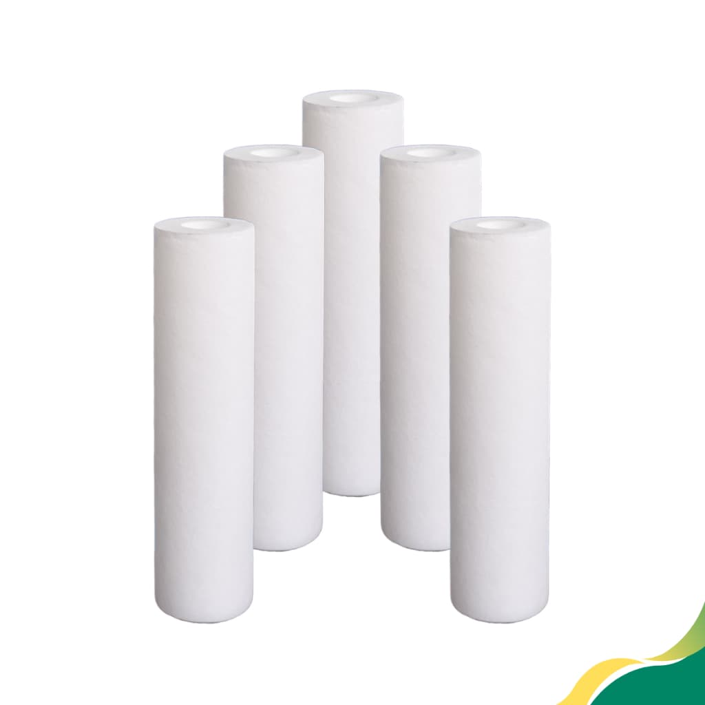 KIT 5 Refis de Polipropileno 9 3/4" caixa d'água, cavalete