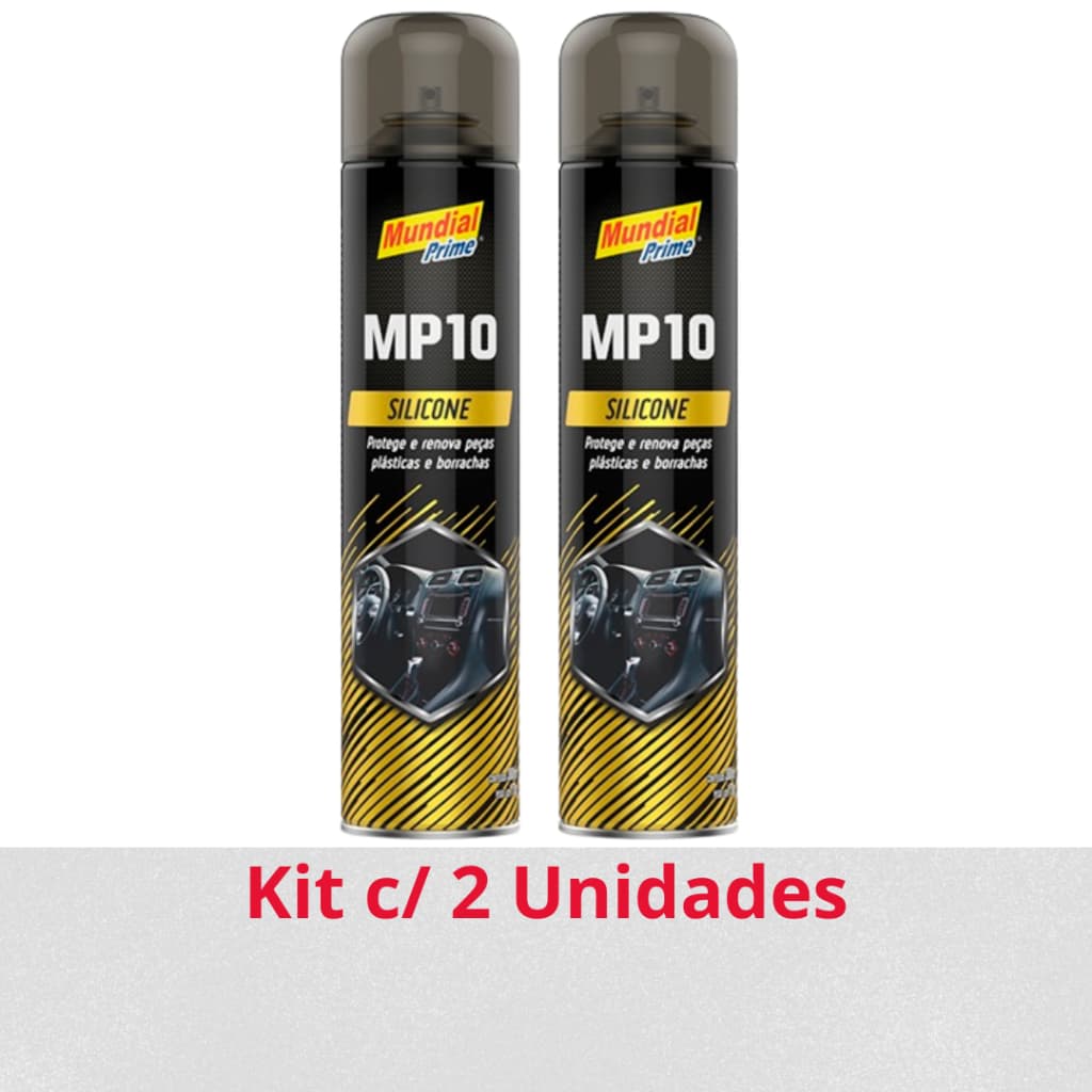 2UN Silicone Spray Automotivo Perfumado Mundial Prime 300ml ** Escolha a Fragrância **