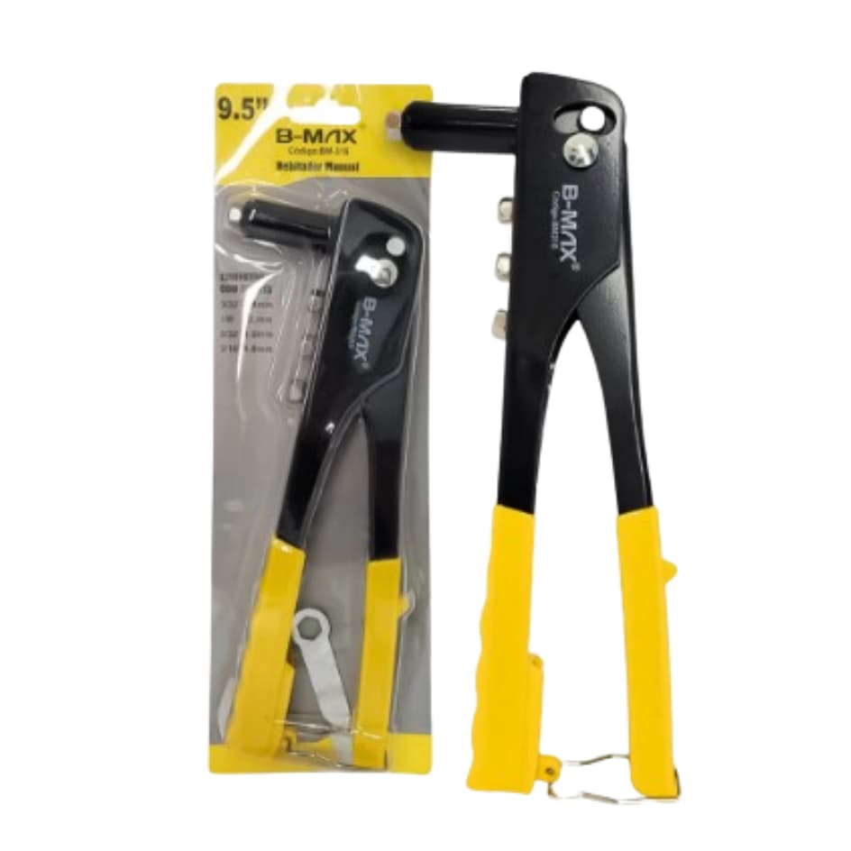 Rebitadeira Alicate Rebitador Manual Profissional 4 Pontas B-TEK 316
