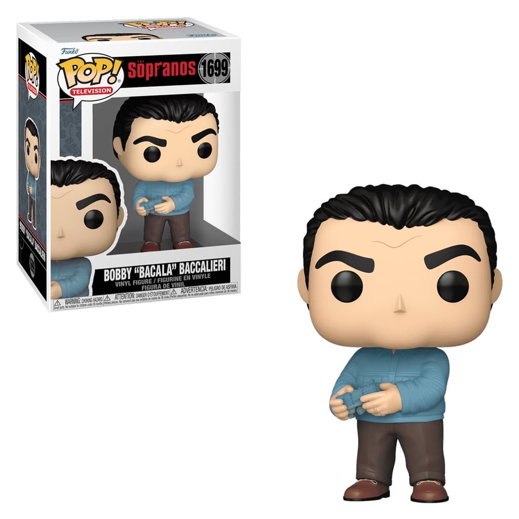 FUNKO POP THE SOPRANOS S3 BOBBY BACALA BACCALIERI 1699 NOVO ORIGINAL