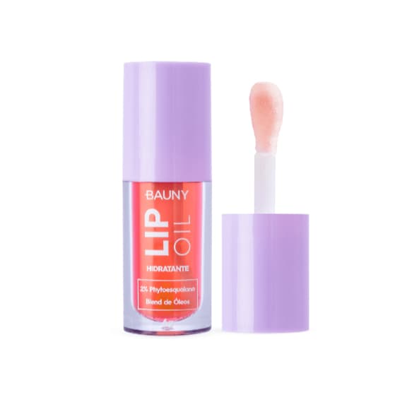 Bauny - Lip Oil Labial Boca (Avelã) Hidrata e da Brilho - 6g