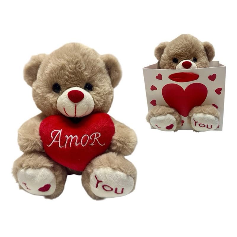 Pelúcia Urso Amor Dia Dos Namorados I Love You Presente