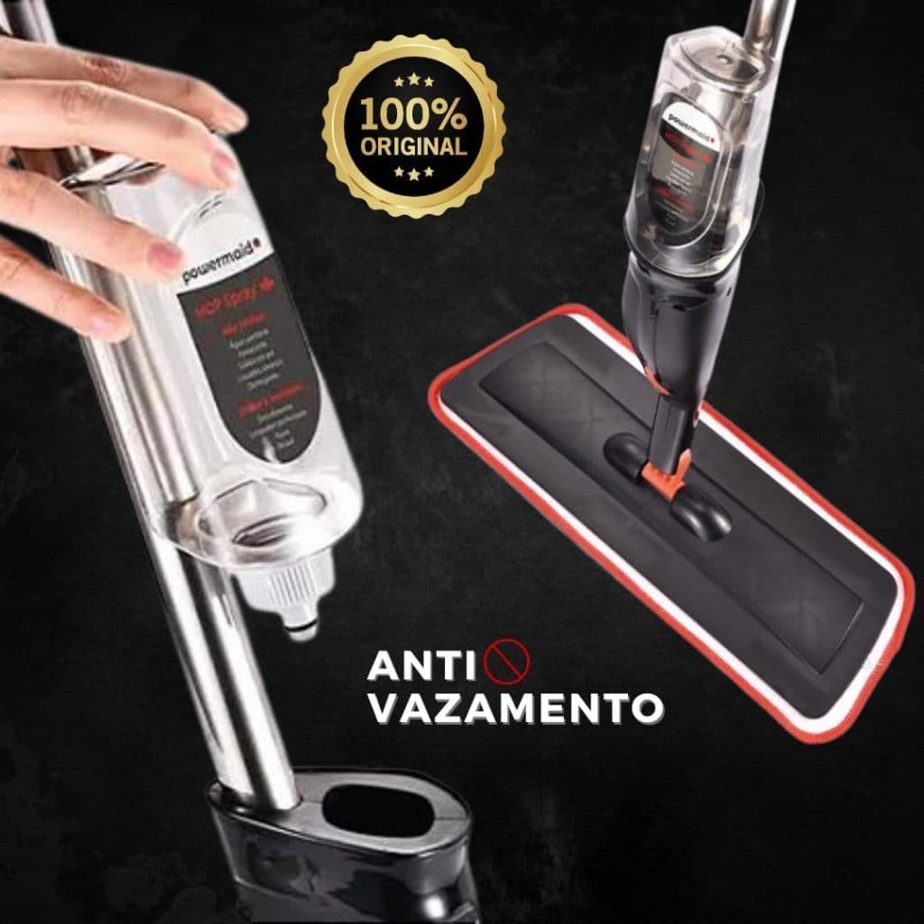 Mop Spray Alcança locais de difícil acesso, sem necessidade de baldes Limpar Casa com reservatório