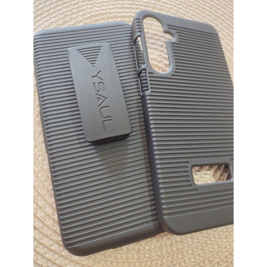 Capinha para Samsng Galaxy A55 + SUPORTE BERMUDA CINTURA CINTO - Capa impacto