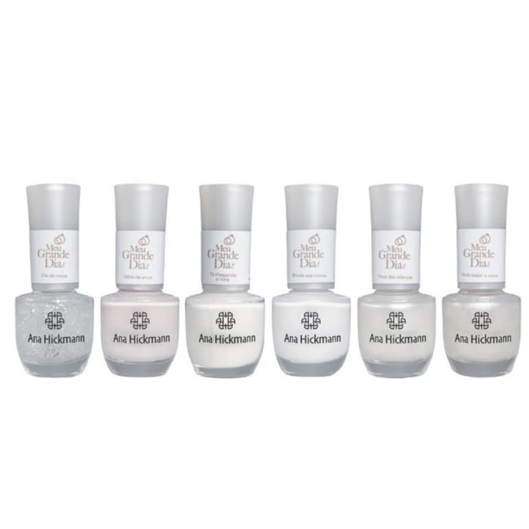 Kit Esmalte Ana Hickmann Meu Grande Dia 6 un Novo